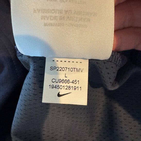 Nike Dri-Fit University of Houston Cougars Quarter Zip Women’s Large Navy UofH - Picture 8 of 8